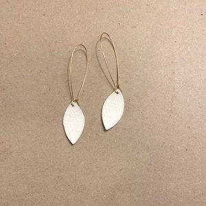 New gold plated earrings